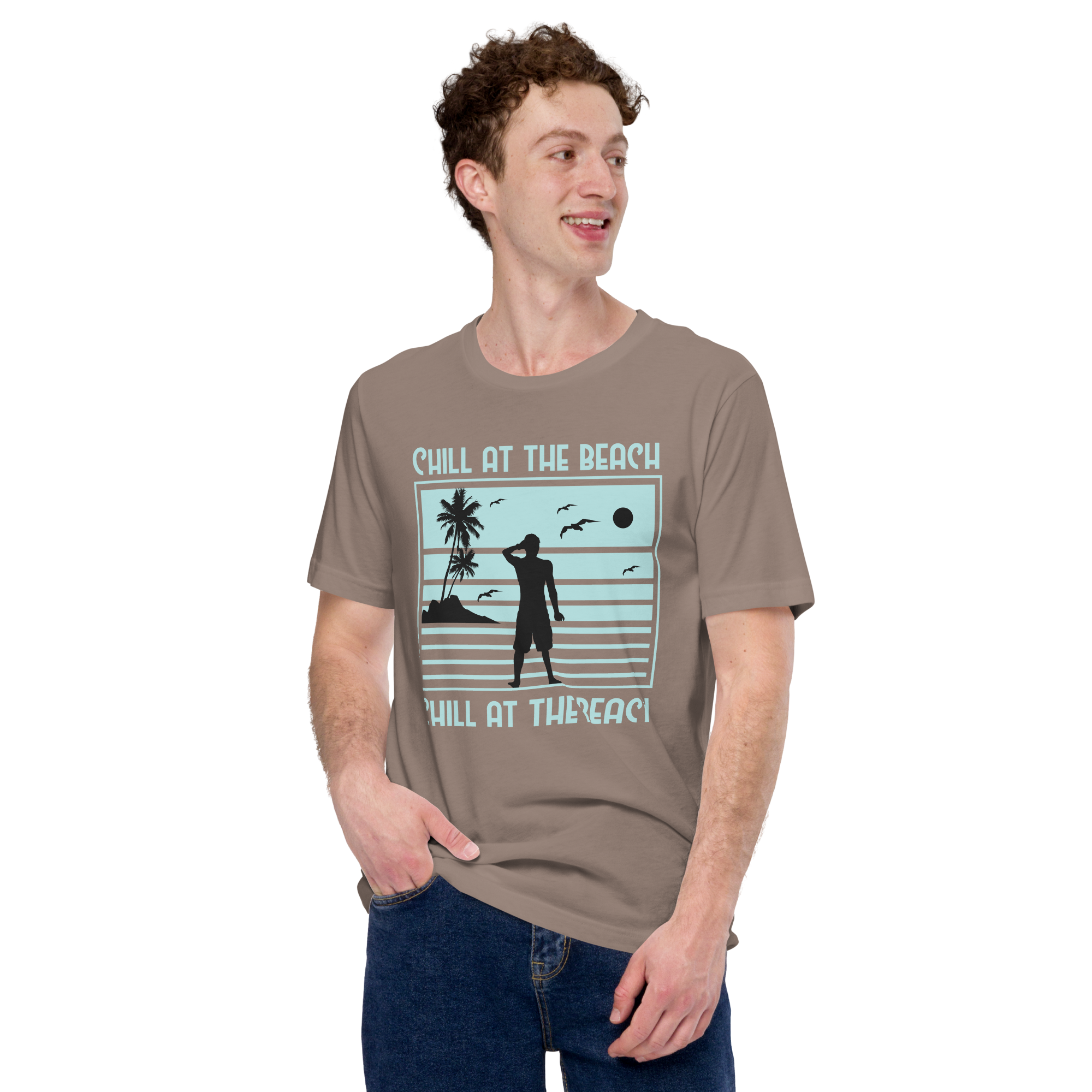 Camiseta unisex CHILL AT THE BEACH