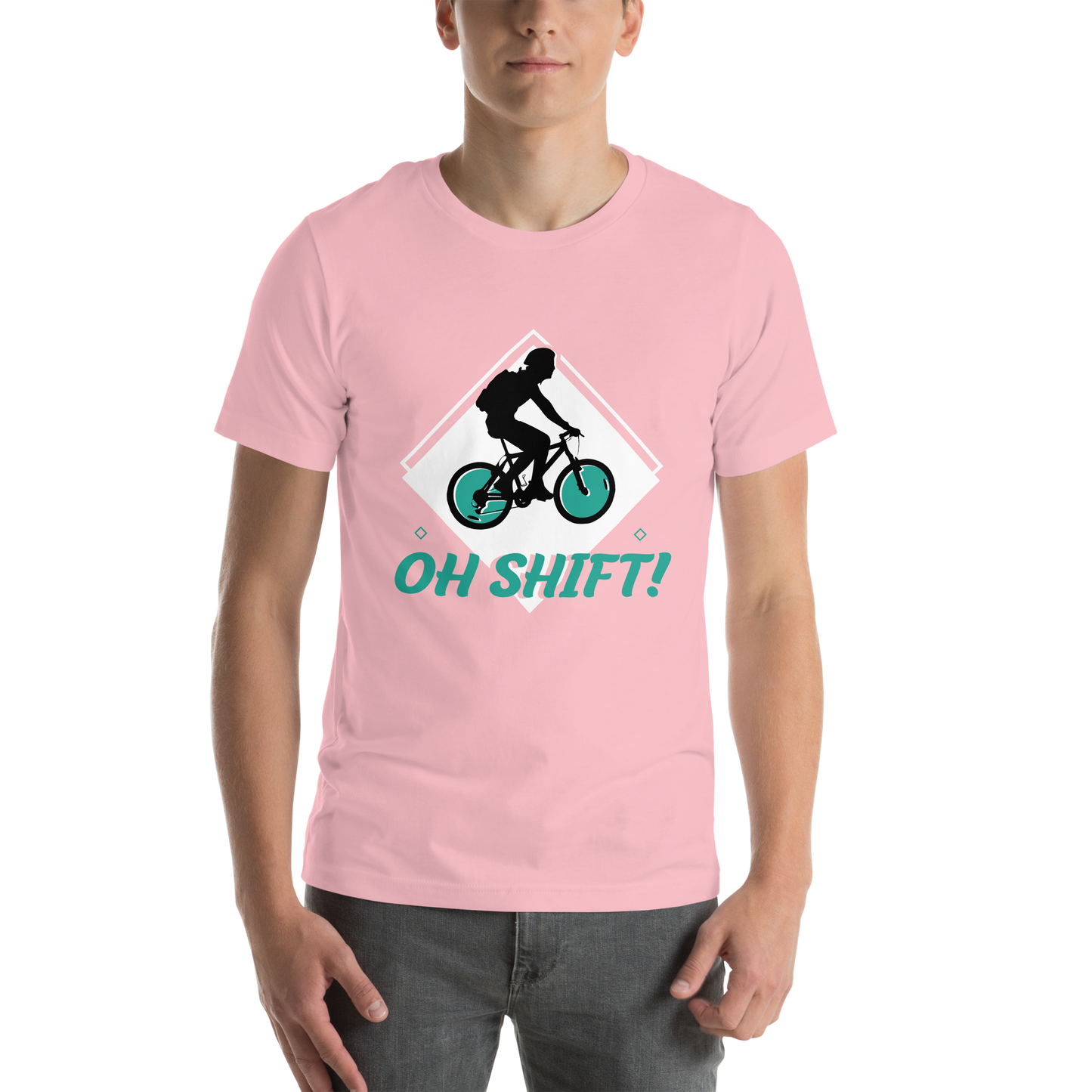 OH SHIFT unisex cycling t-shirt