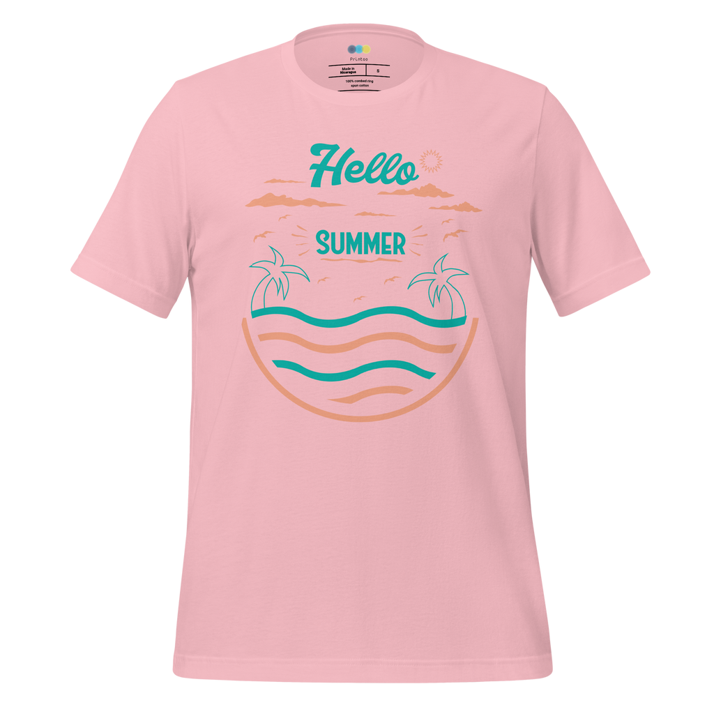 HELLO SUMMER  unisex t-shirt