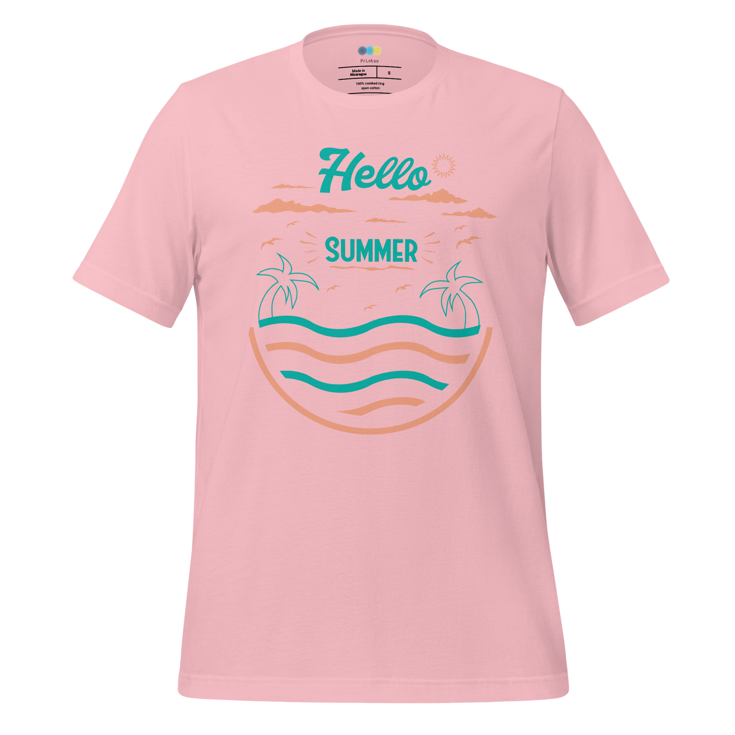 HELLO SUMMER  Summer series unisex t-shirt