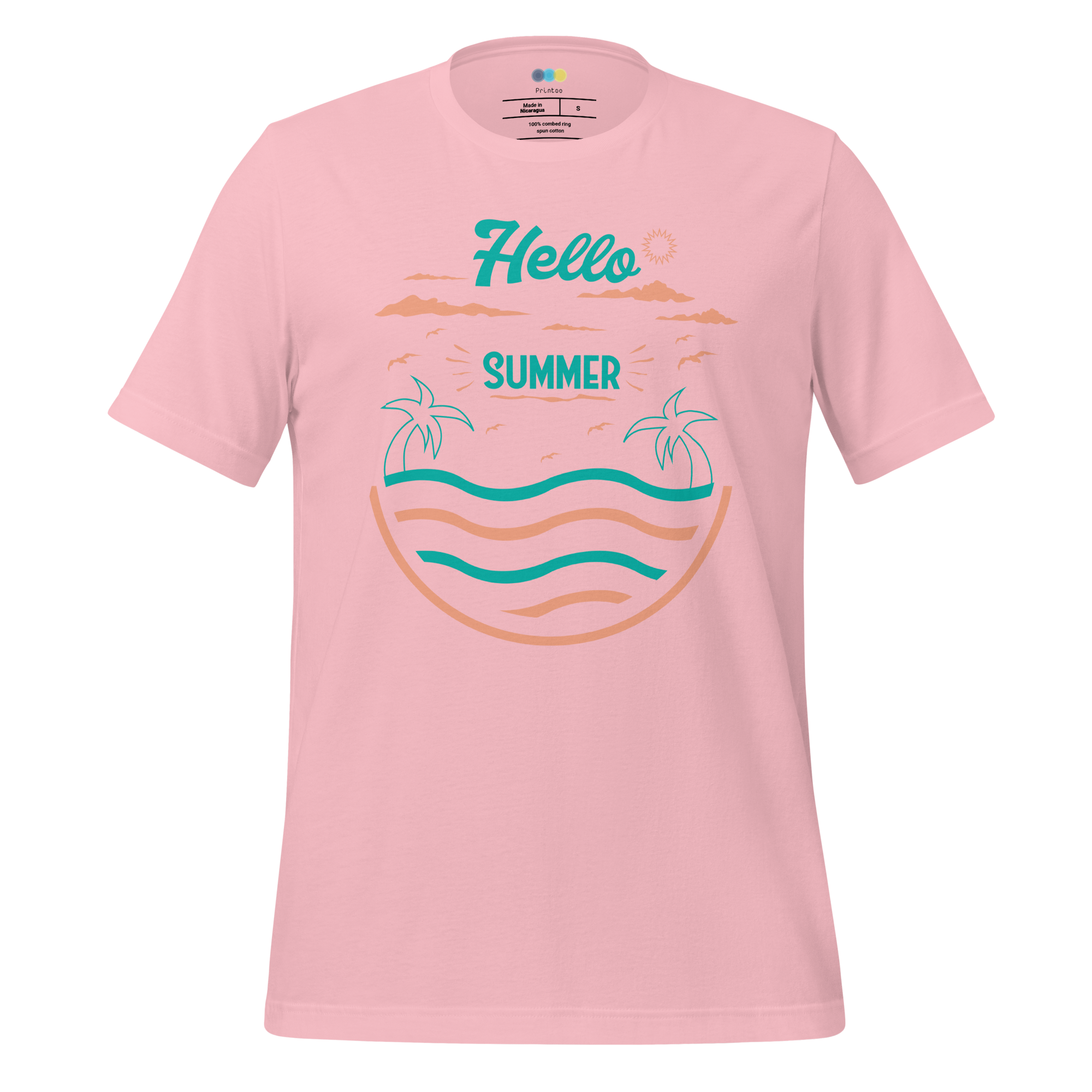Camiseta unisex serie verano HOLA VERANO