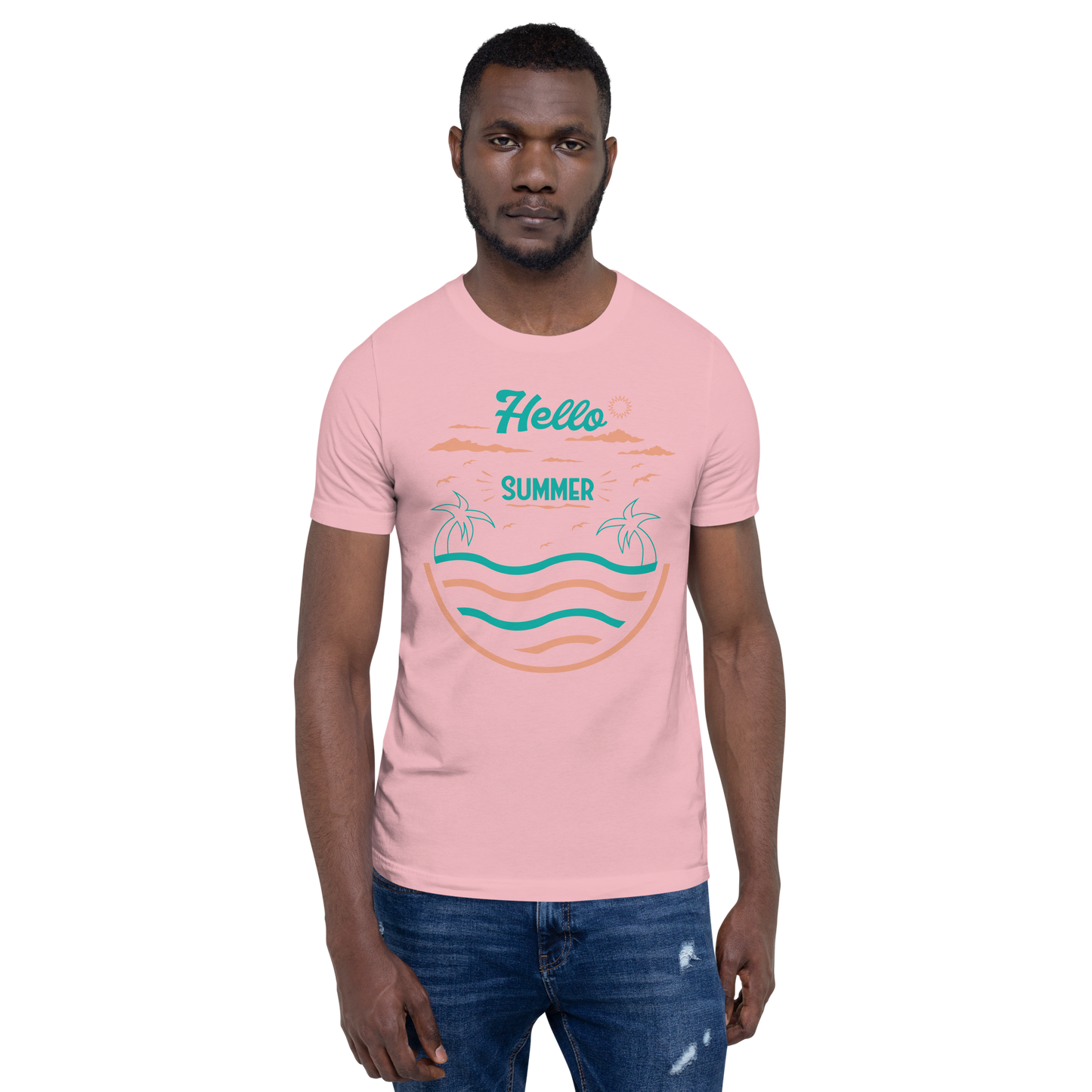 HELLO SUMMER  Summer series unisex t-shirt