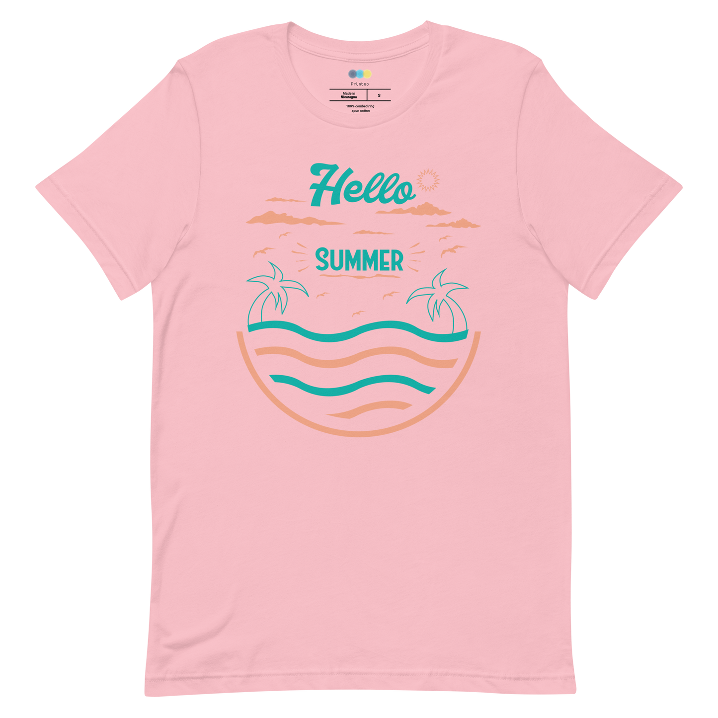 HELLO SUMMER  Summer series unisex t-shirt