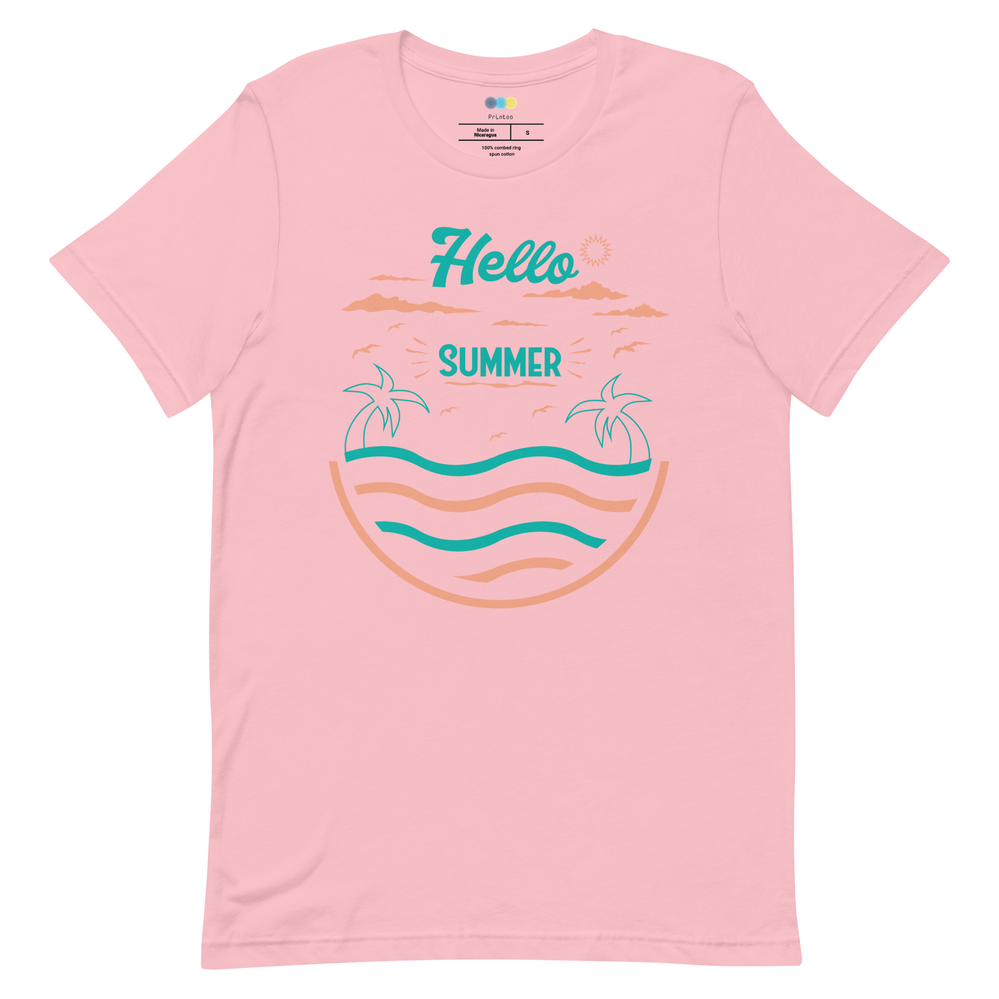 Camiseta unisex serie verano HOLA VERANO