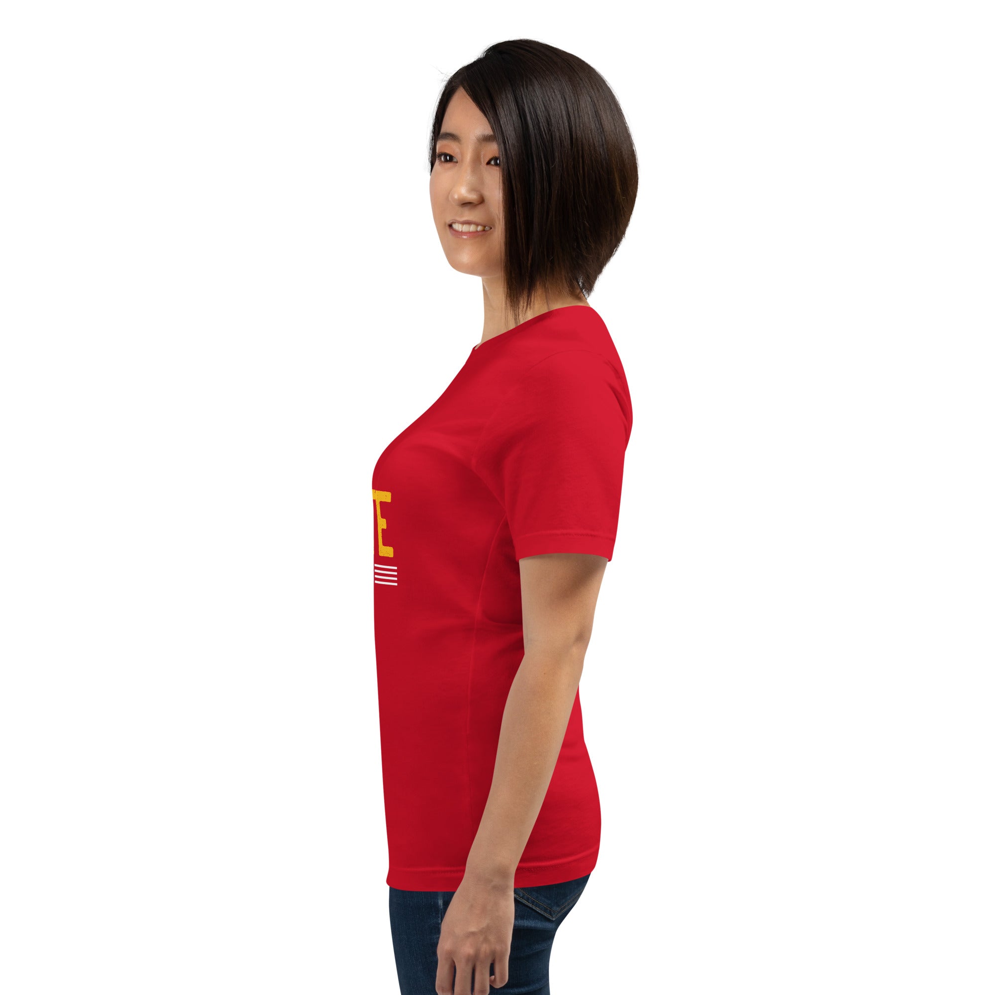 I HATE RUNNING unisex t-shirt