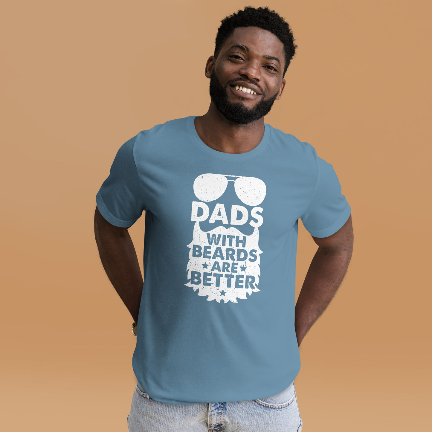 DADS WITH BEARDS Unisex t-shirt