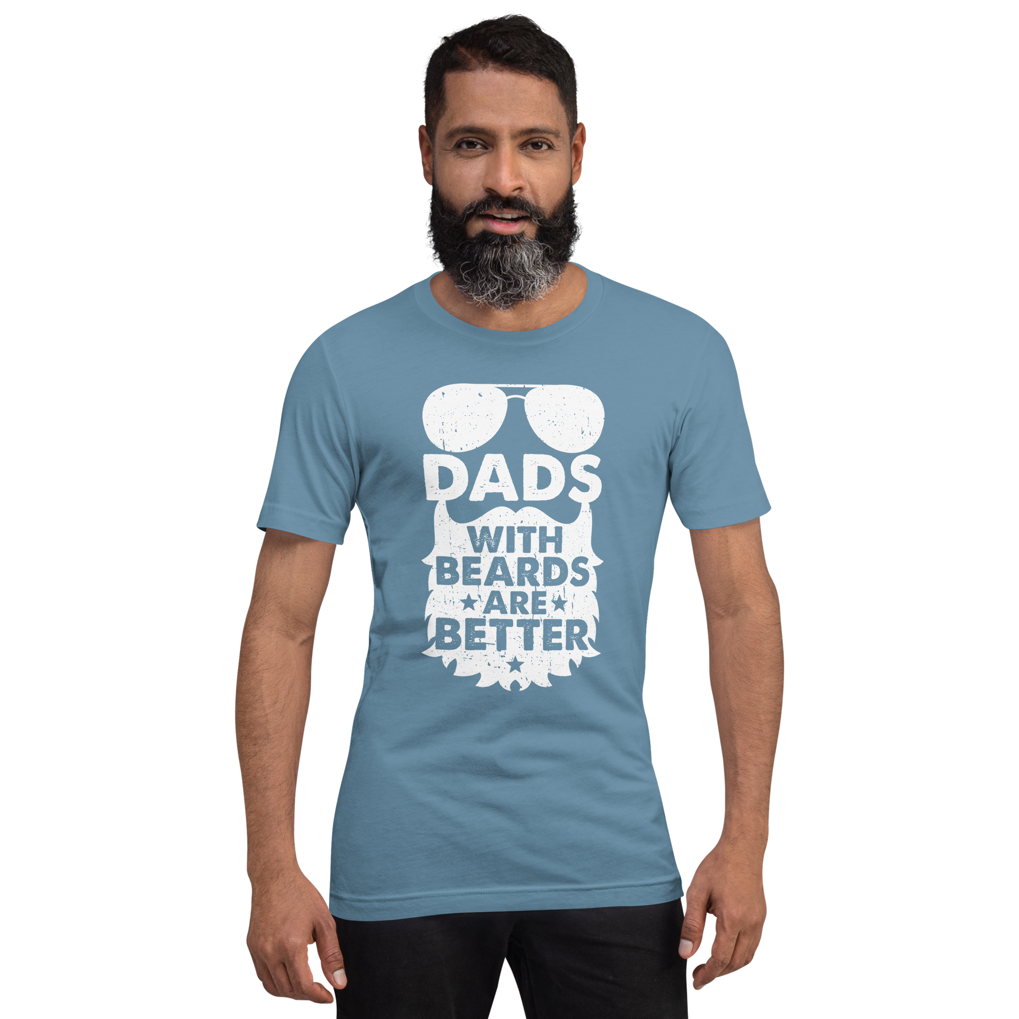 DADS WITH BEARDS men's t-shirt