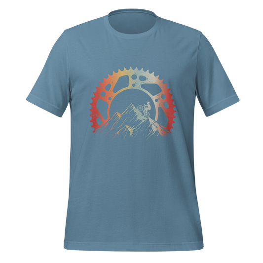 BIKING ADVENTURE unisex cycling t-shirt