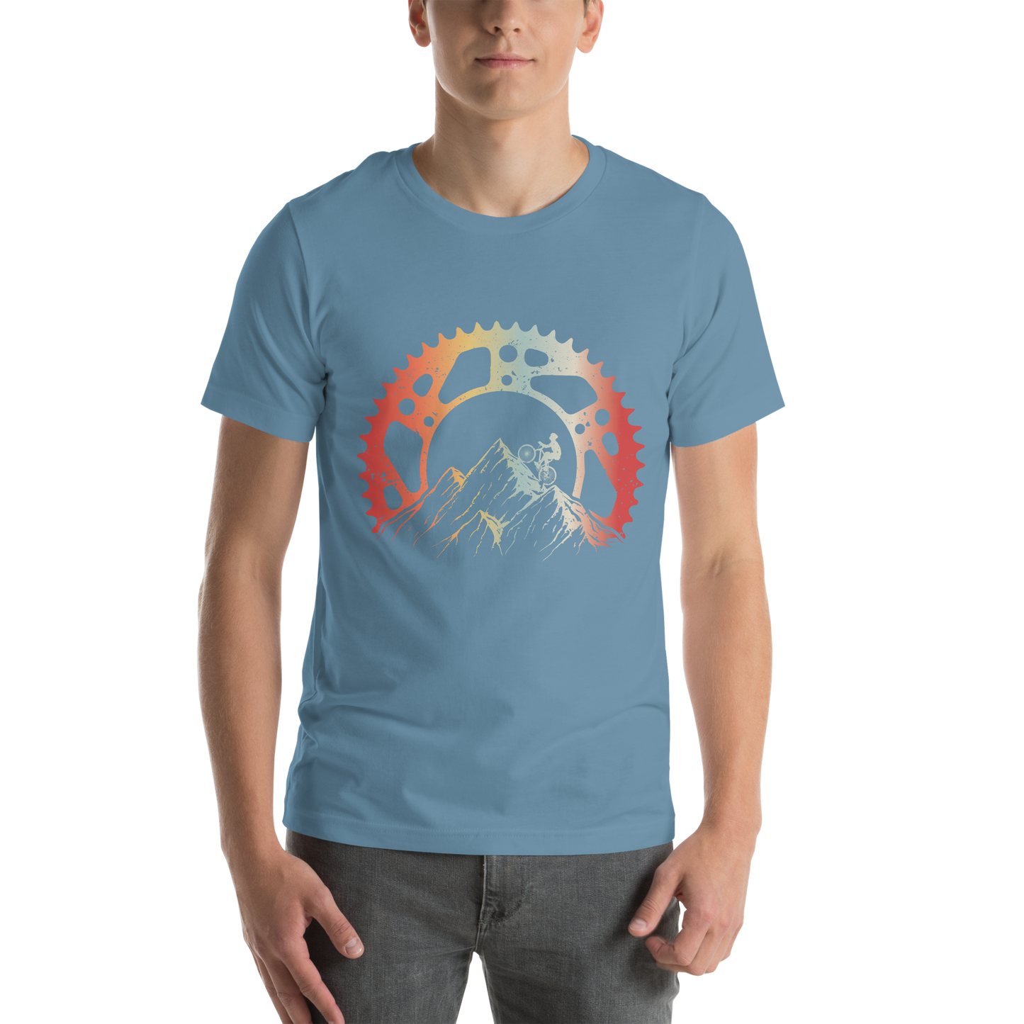 BIKING ADVENTURE unisex cycling t-shirt