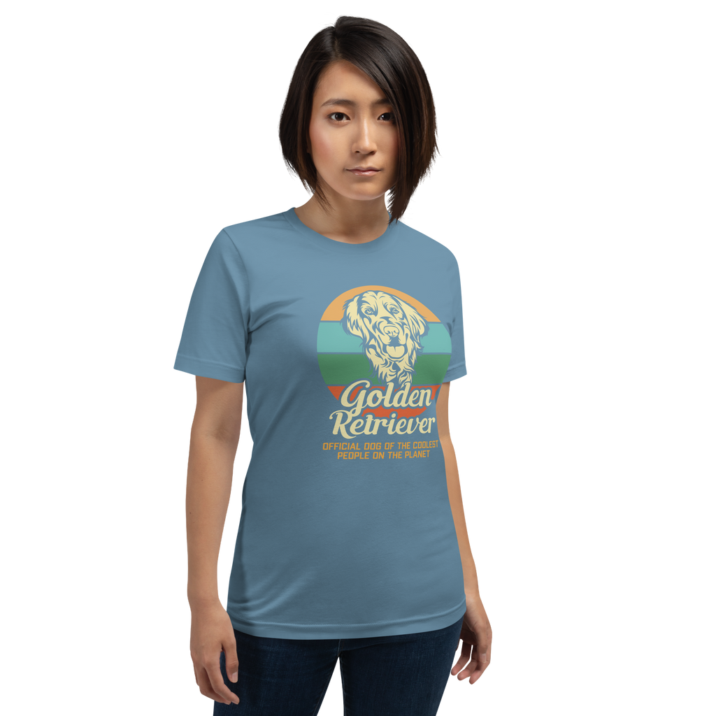 Golden Retriever Glückseligkeit Unisex T-Shirt