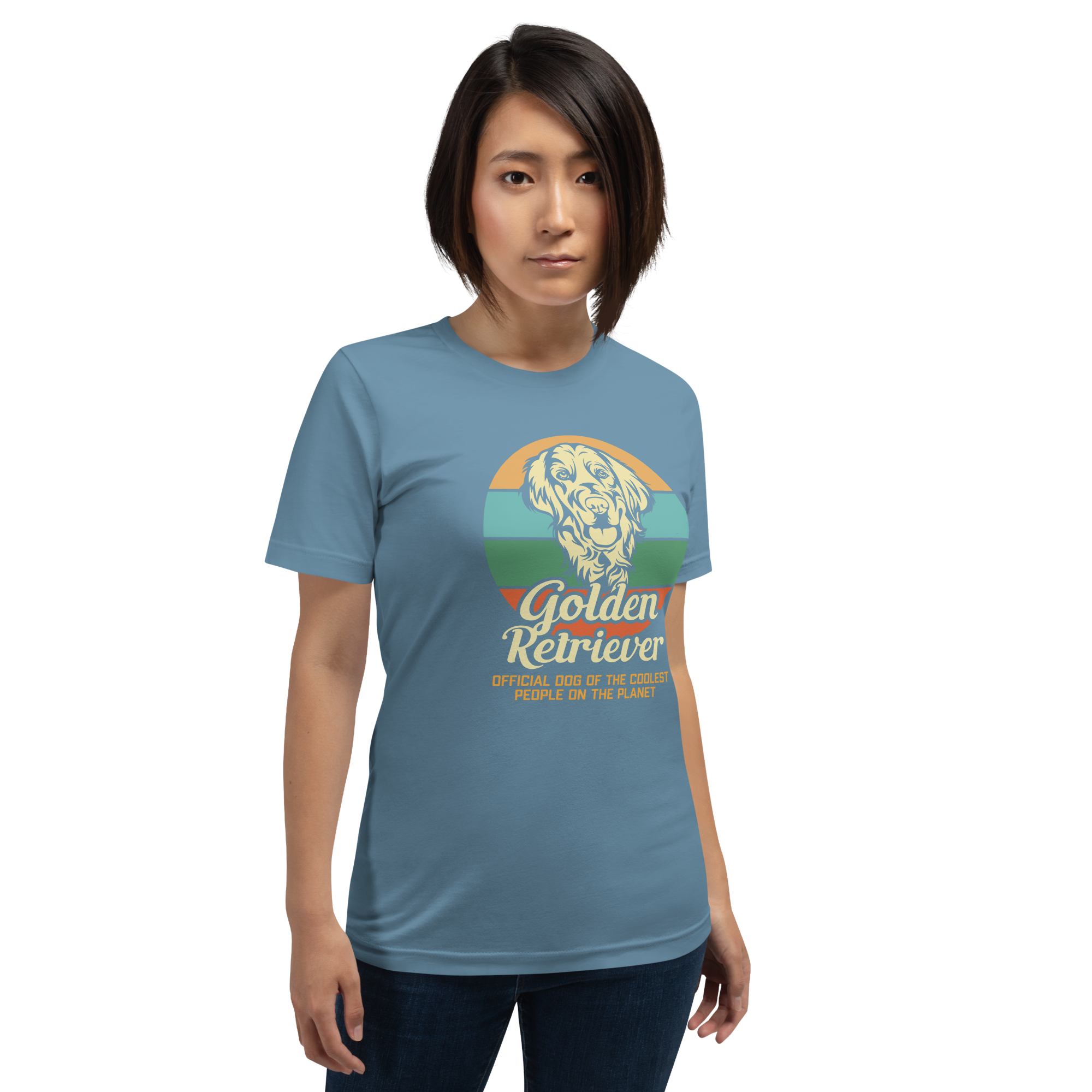 GOLDEN RETRIEVER BLISS unisex t-shirt