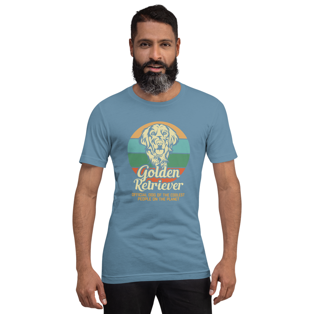 Golden Retriever Glückseligkeit Unisex T-Shirt