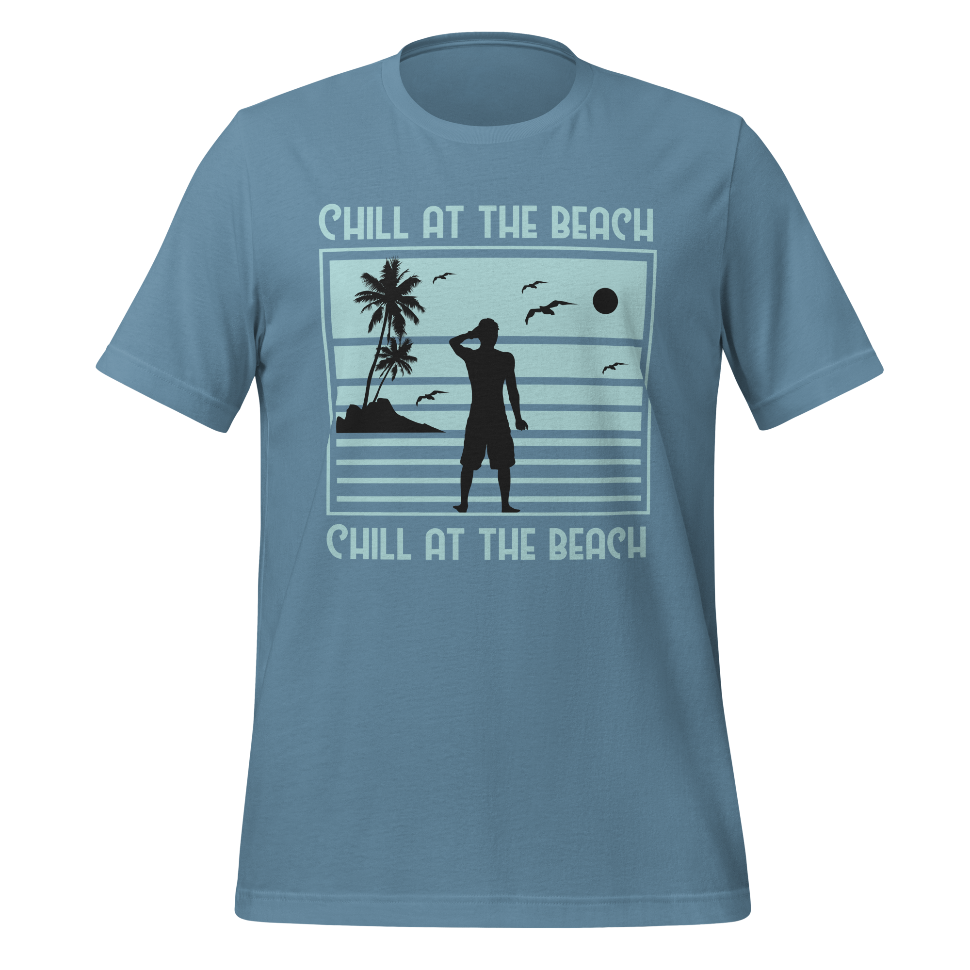 Camiseta unisex CHILL AT THE BEACH