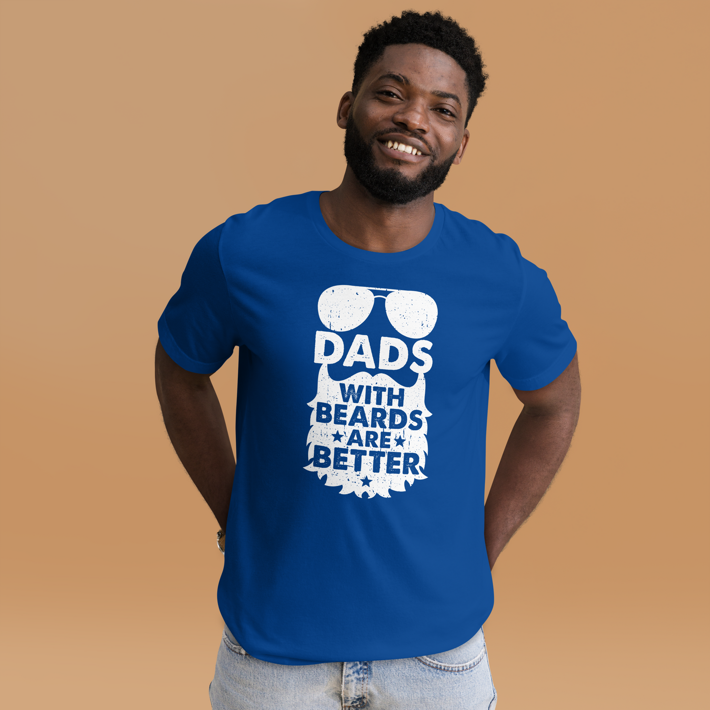 DADS WITH BEARDS Unisex t-shirt