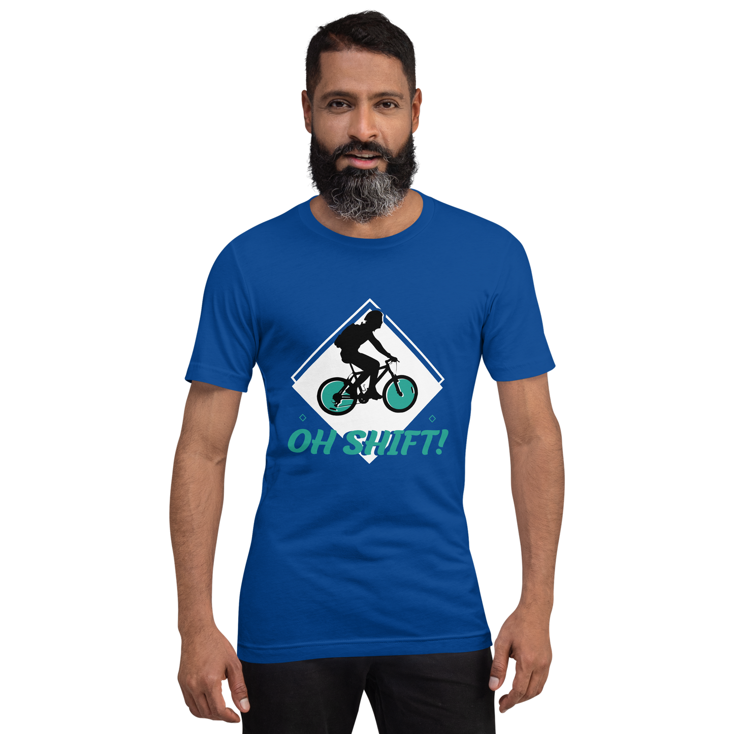 OH SHIFT unisex cycling t-shirt