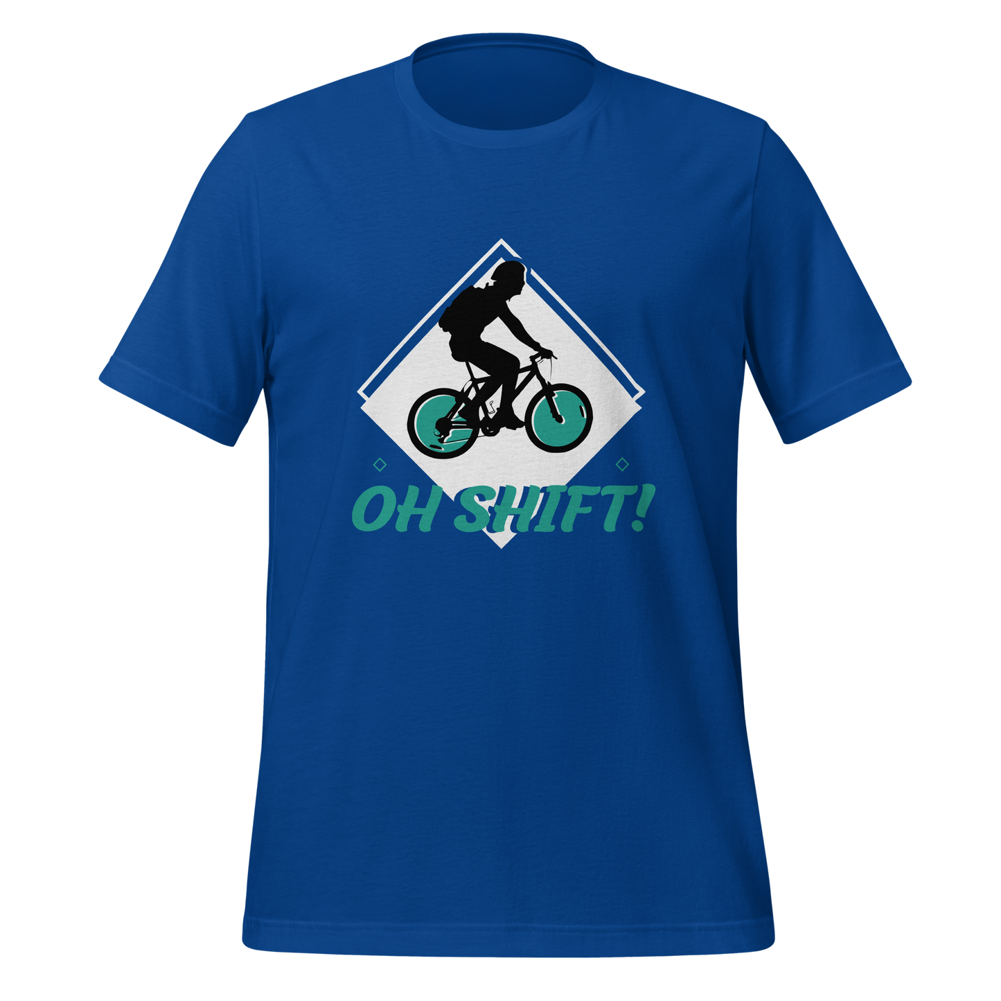 OH SHIFT unisex cycling t-shirt