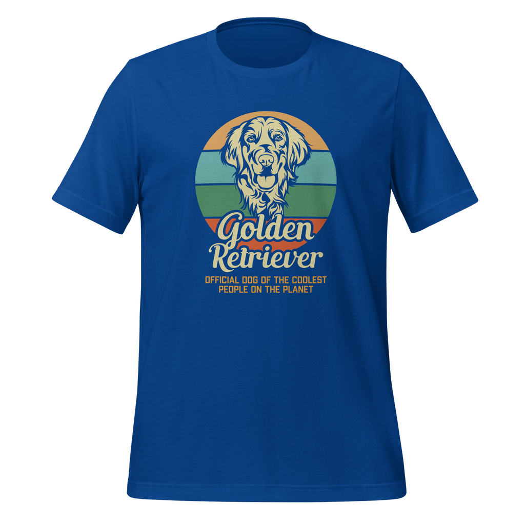 Golden Retriever Glückseligkeit Unisex T-Shirt