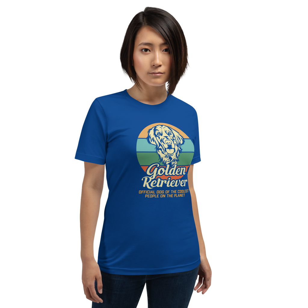 Golden Retriever Glückseligkeit Unisex T-Shirt