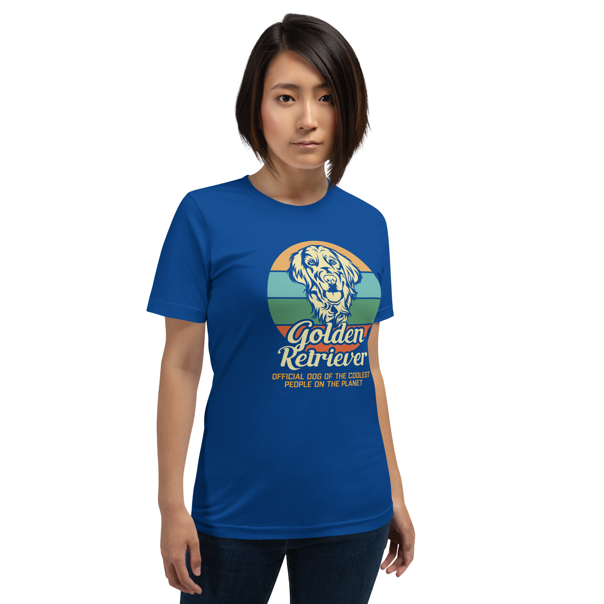 GOLDEN RETRIEVER BLISS unisex t-shirt