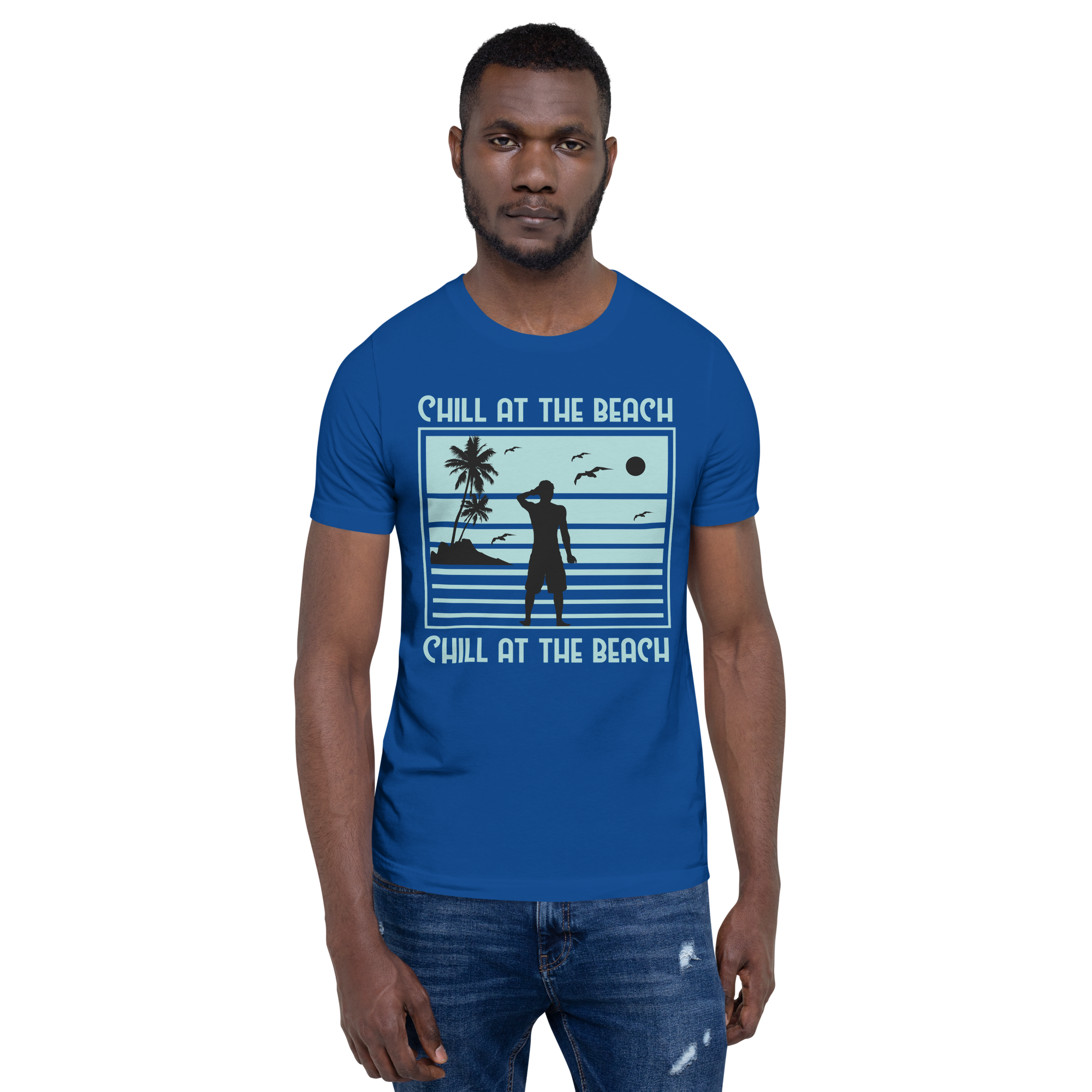 Camiseta unisex CHILL AT THE BEACH