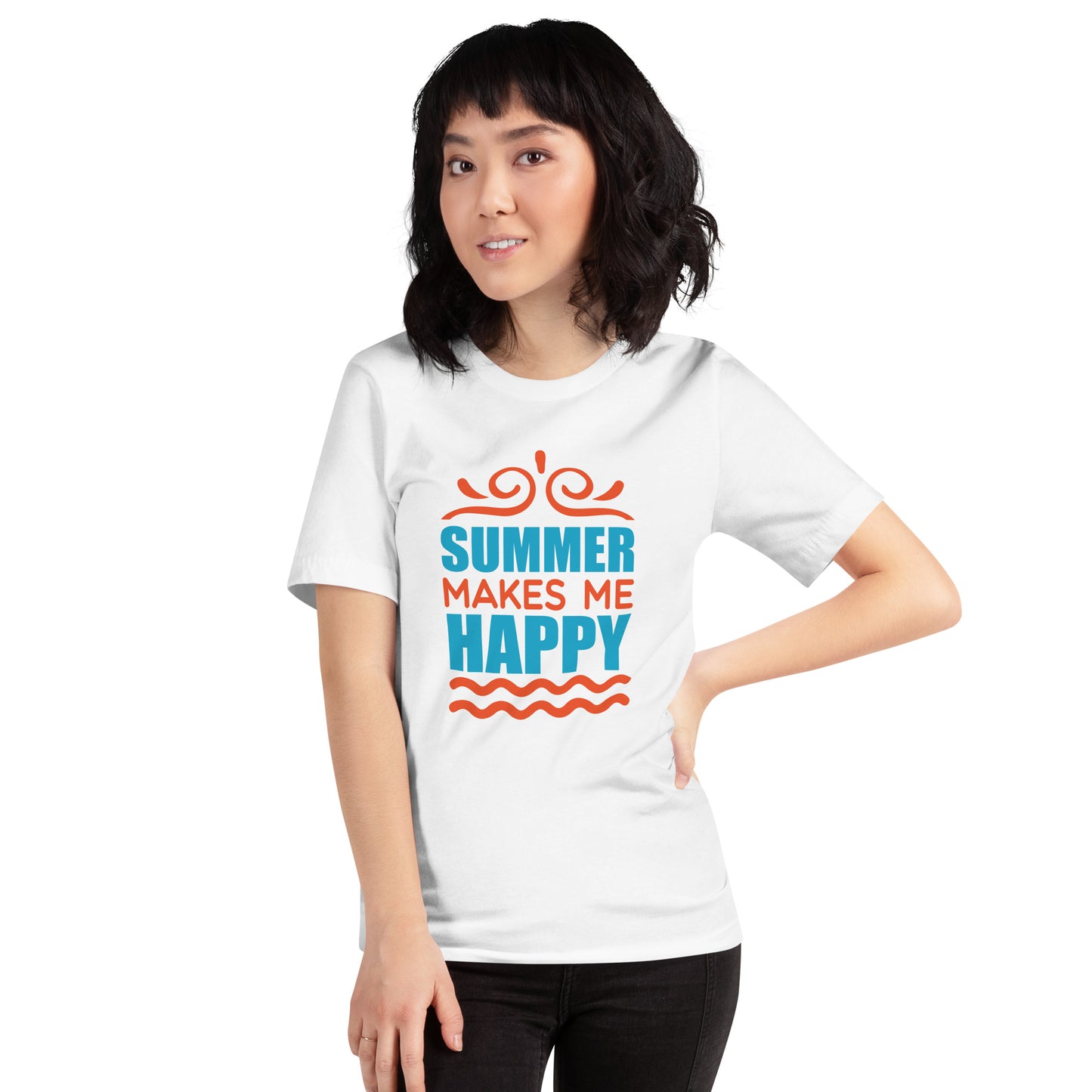 HAPPY SUMMER  Summer series unisex t-shirt