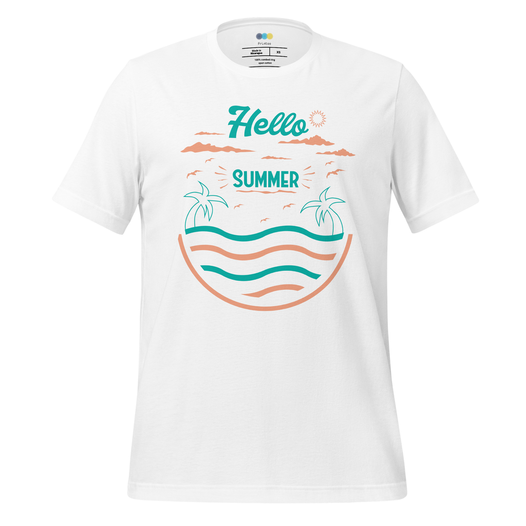 HELLO SUMMER  unisex t-shirt