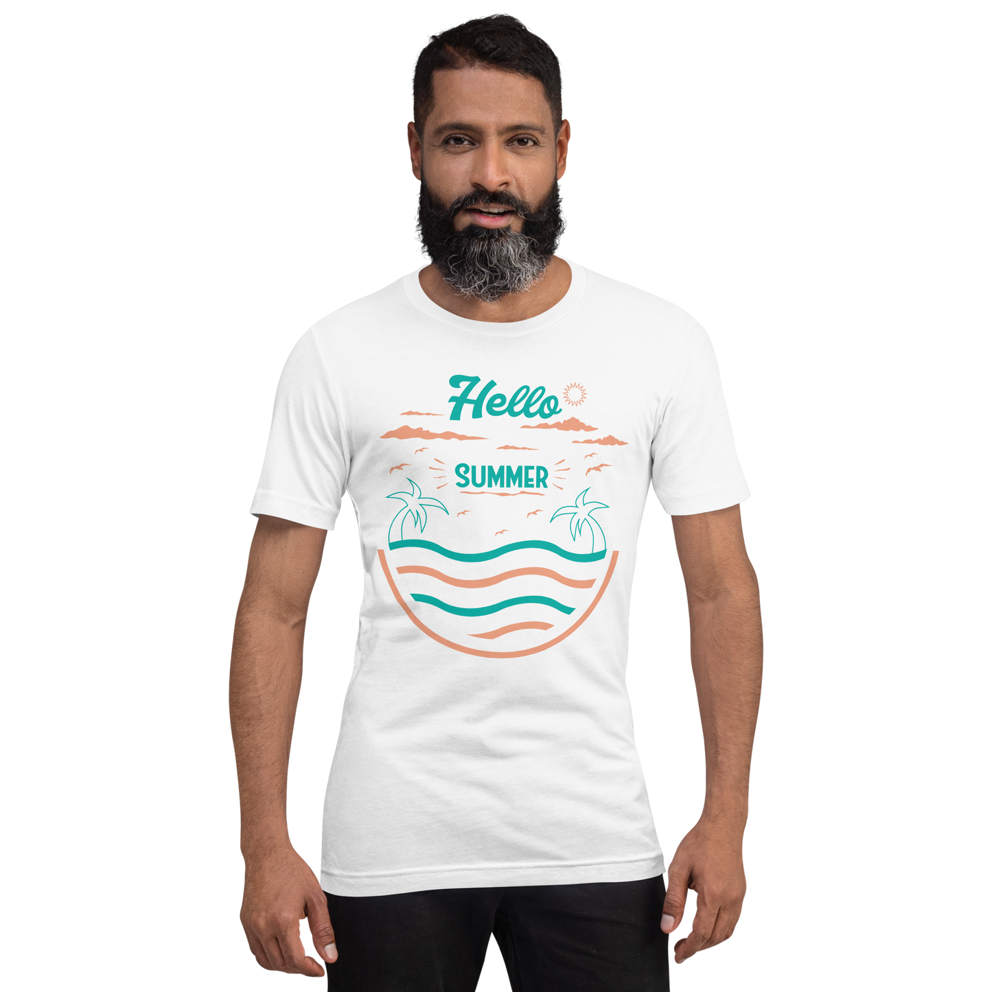 HELLO SUMMER  Summer series unisex t-shirt