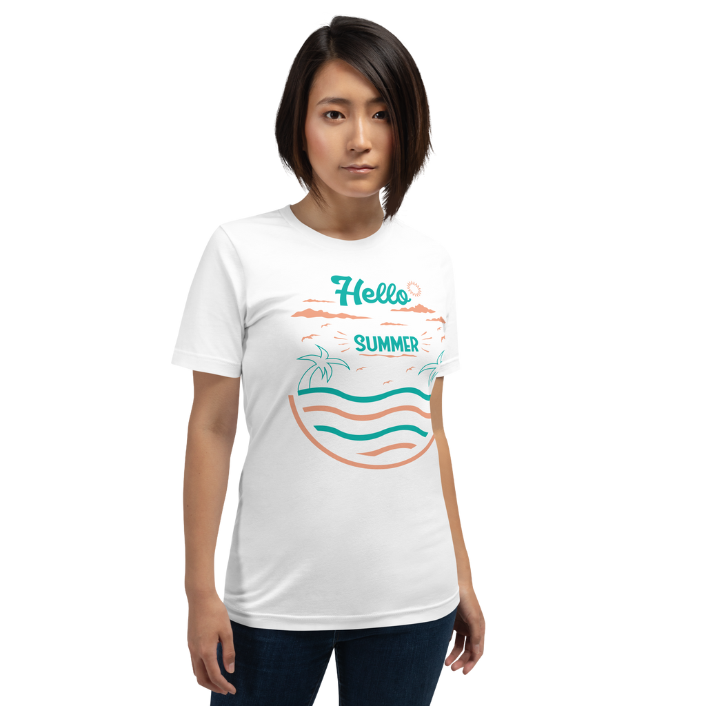 HELLO SUMMER  unisex t-shirt