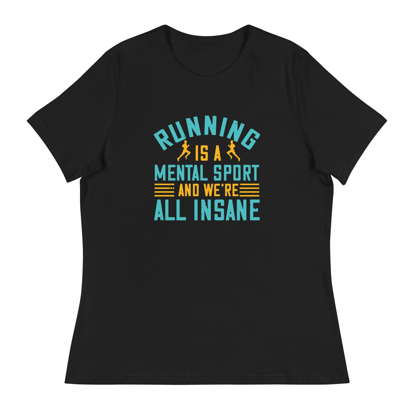 HUSTLE MIND women's running relaxed t-shirt