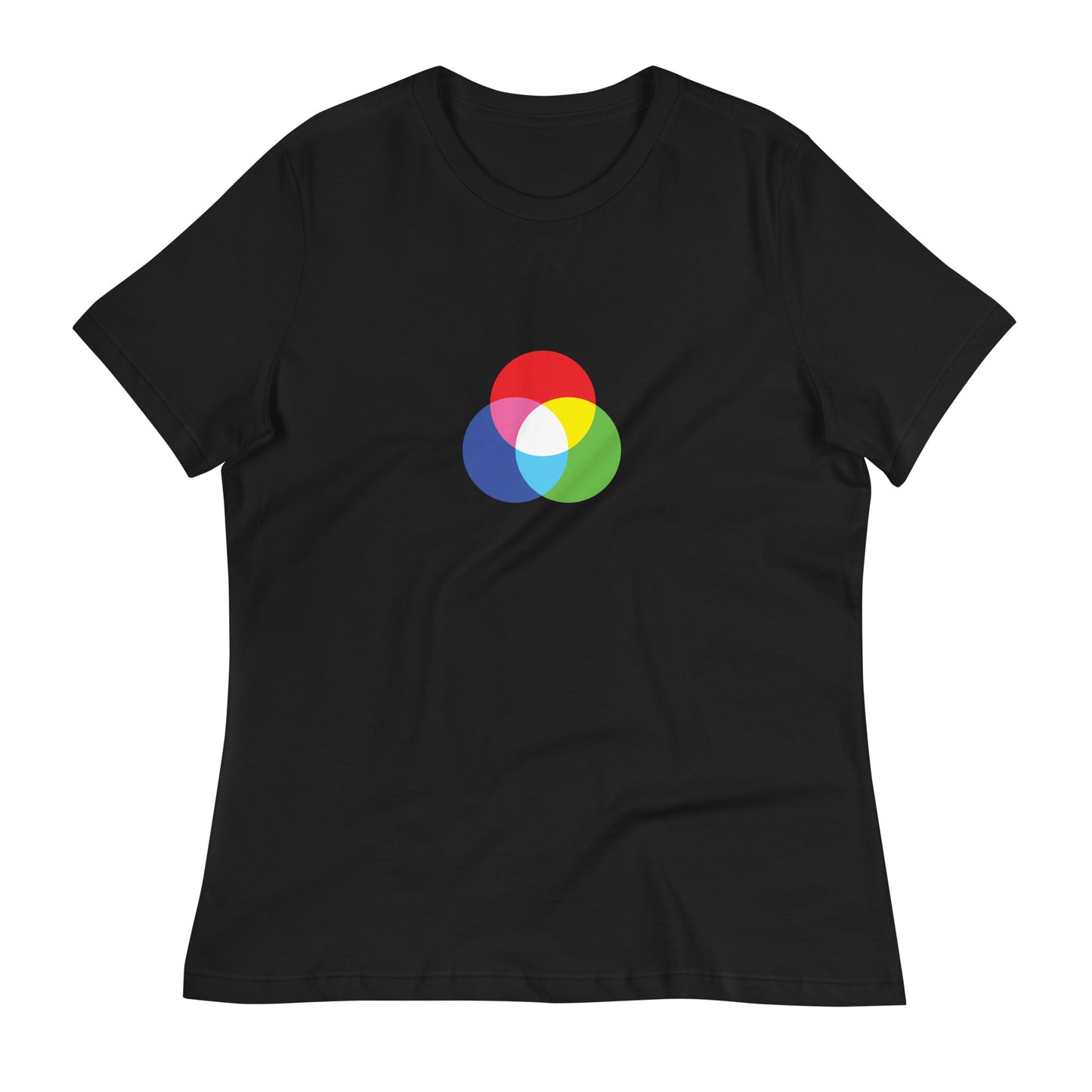 RGB CIRCLES women's t-shirt