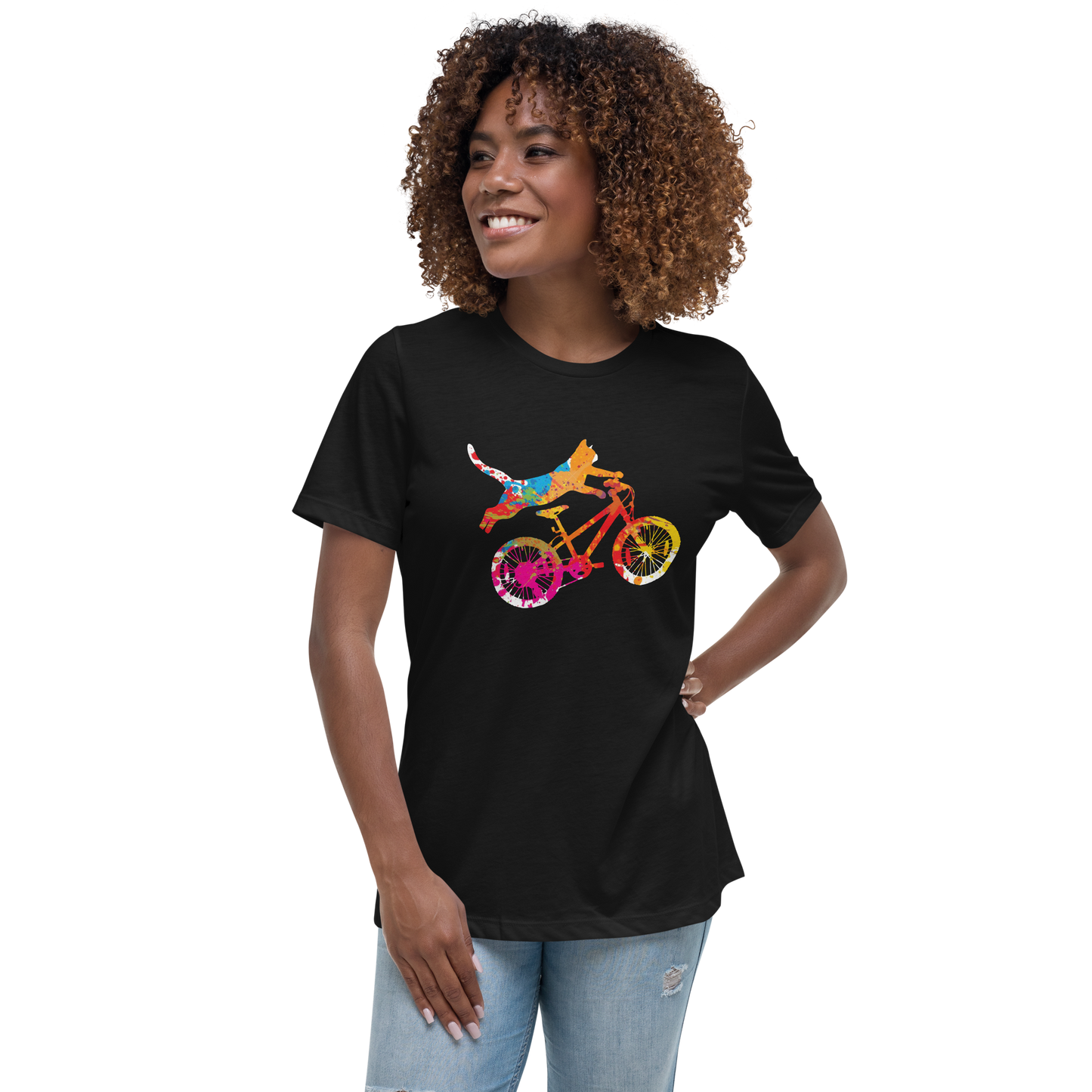 JOYFUL JOURNEY women's cycling t-shirt