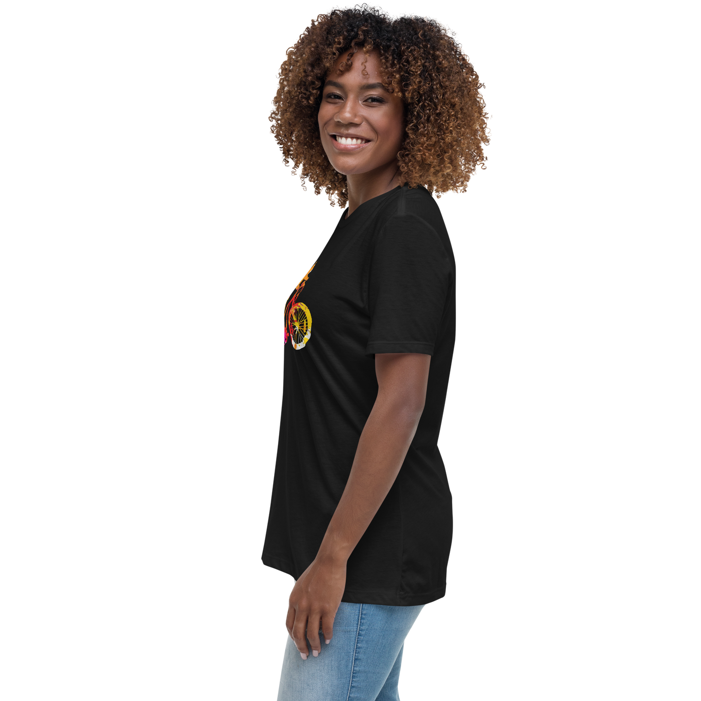 JOYFUL JOURNEY women's cycling t-shirt