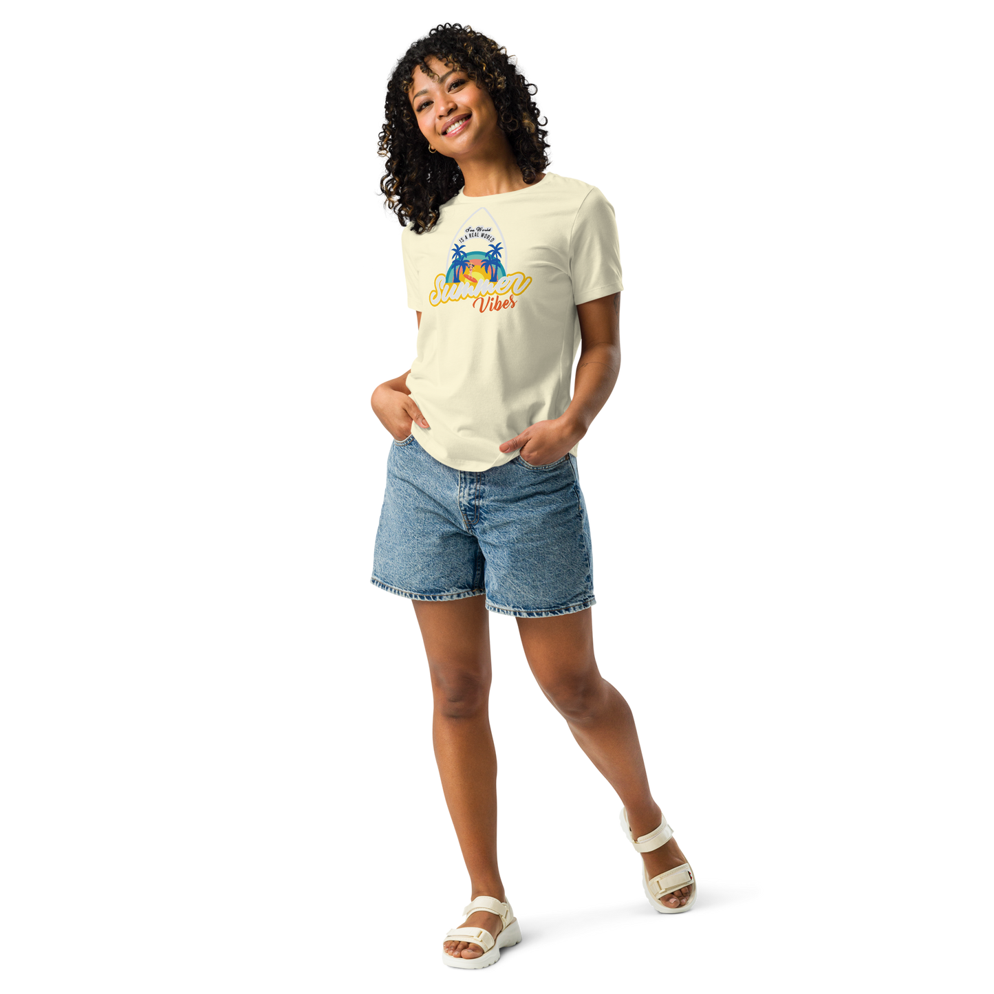 SUMMER VIBES Summer series women's t-shirt