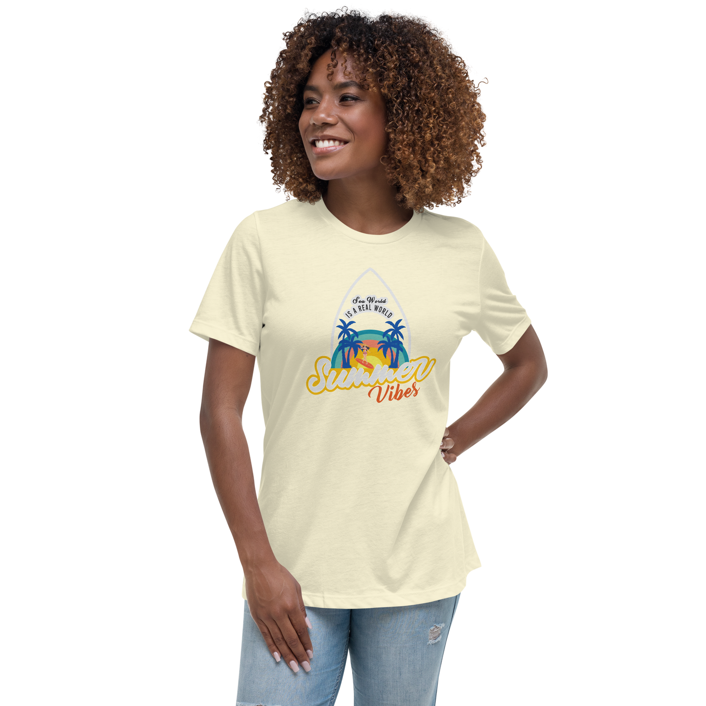 SUMMER VIBES Summer series women's t-shirt