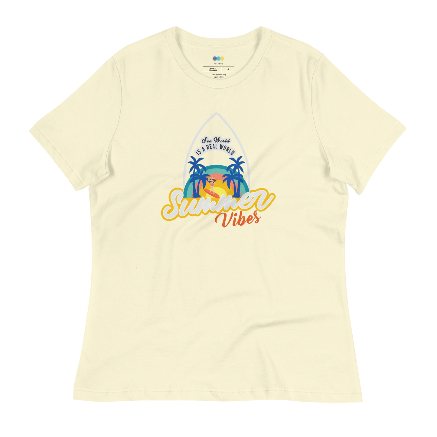 SUMMER VIBES Summer series women's t-shirt