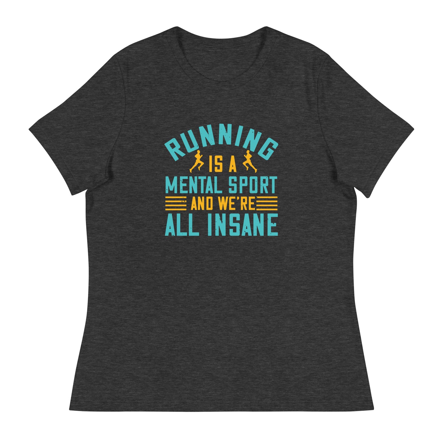 HUSTLE MIND women's running relaxed t-shirt