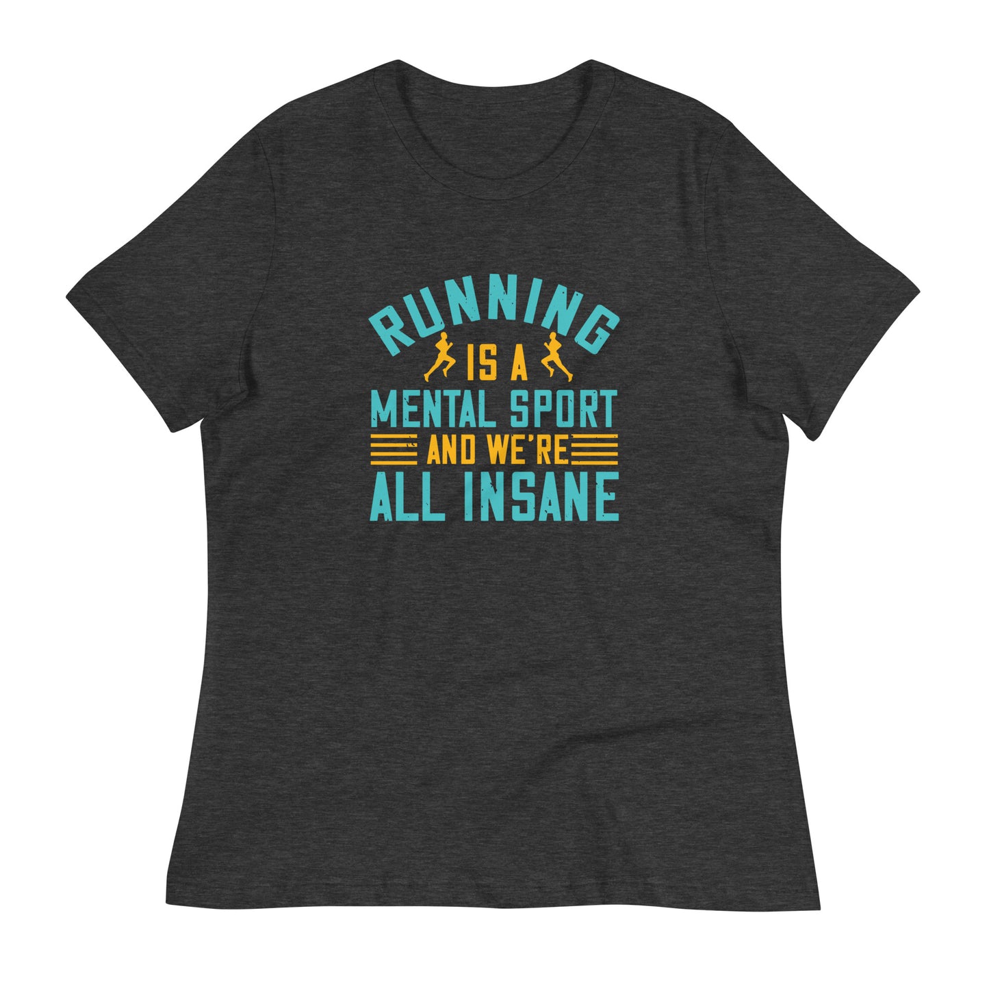 HUSTLE MIND women's running relaxed t-shirt