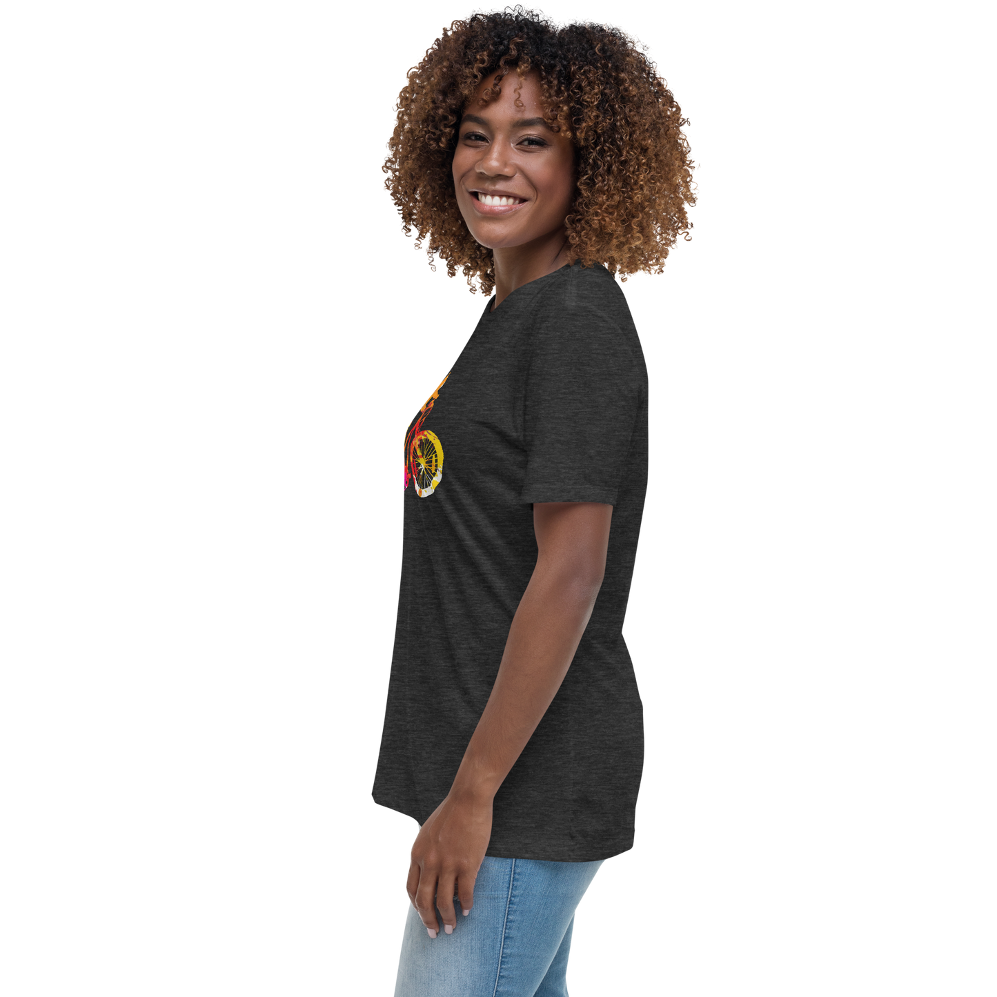 JOYFUL JOURNEY women's cycling t-shirt