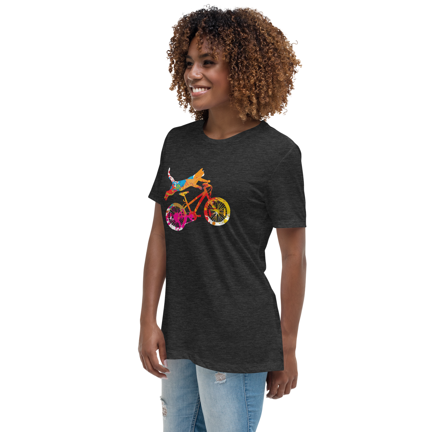 JOYFUL JOURNEY women's cycling t-shirt