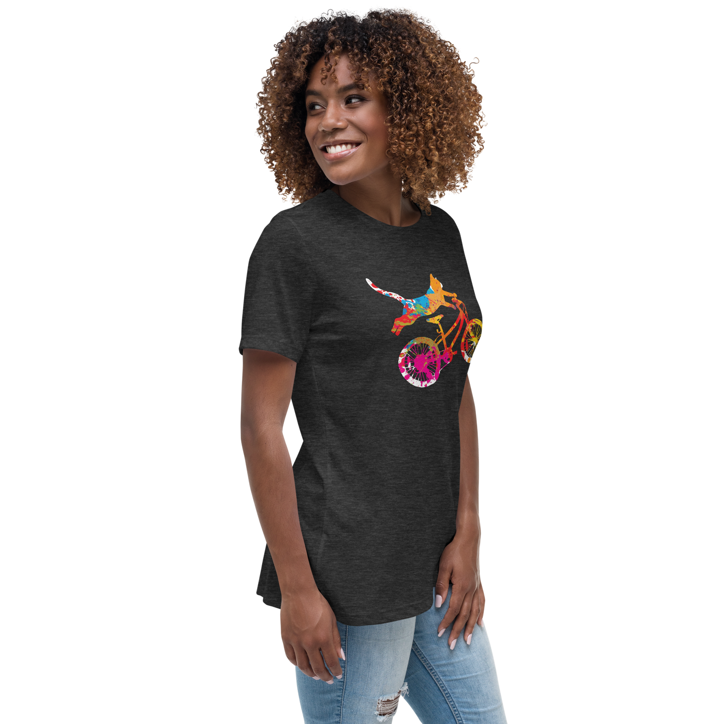 JOYFUL JOURNEY women's cycling t-shirt