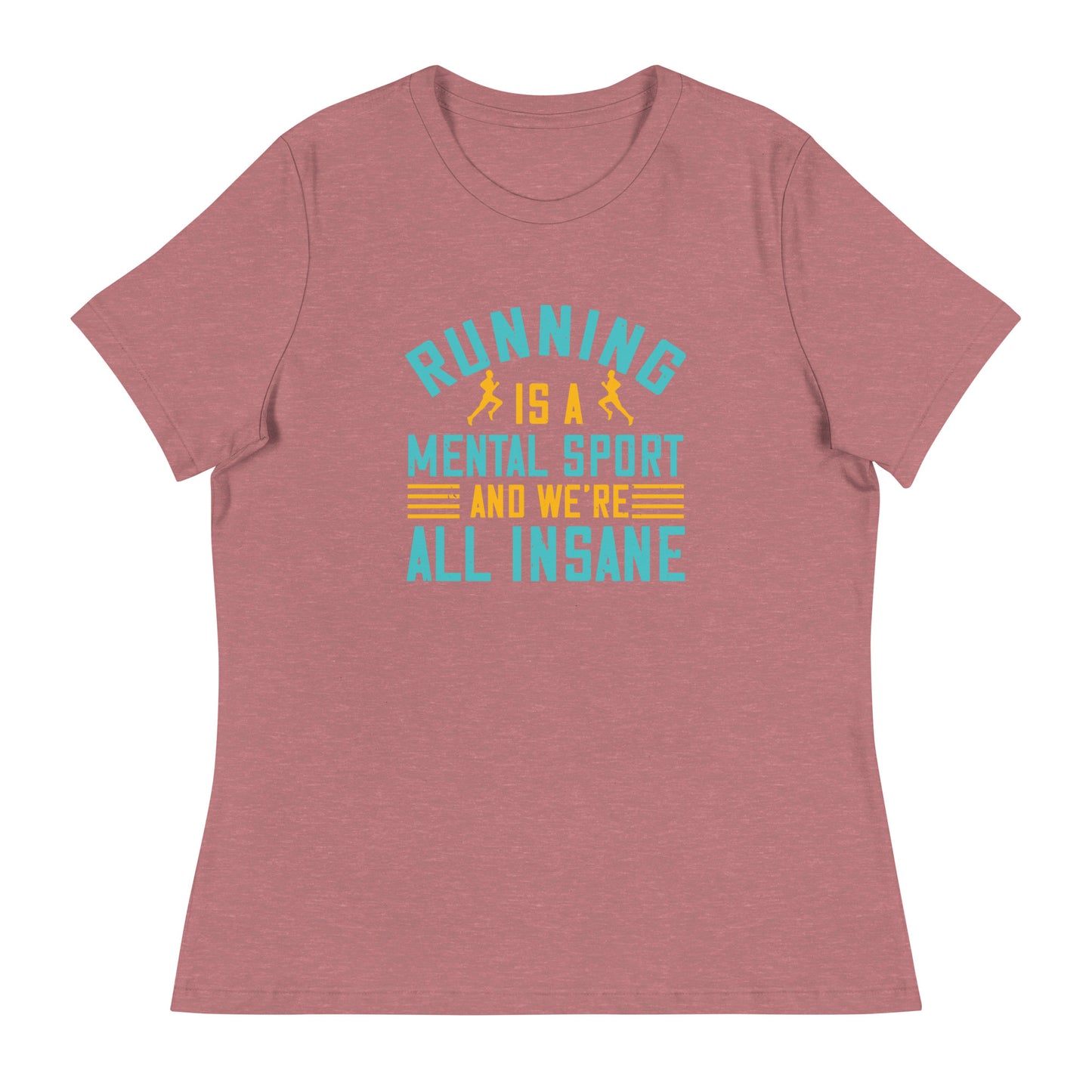 HUSTLE MIND women's running relaxed t-shirt