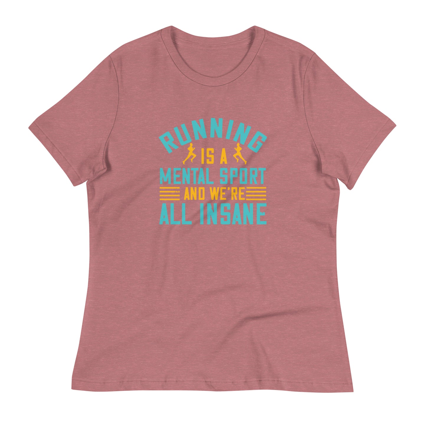 HUSTLE MIND women's running relaxed t-shirt