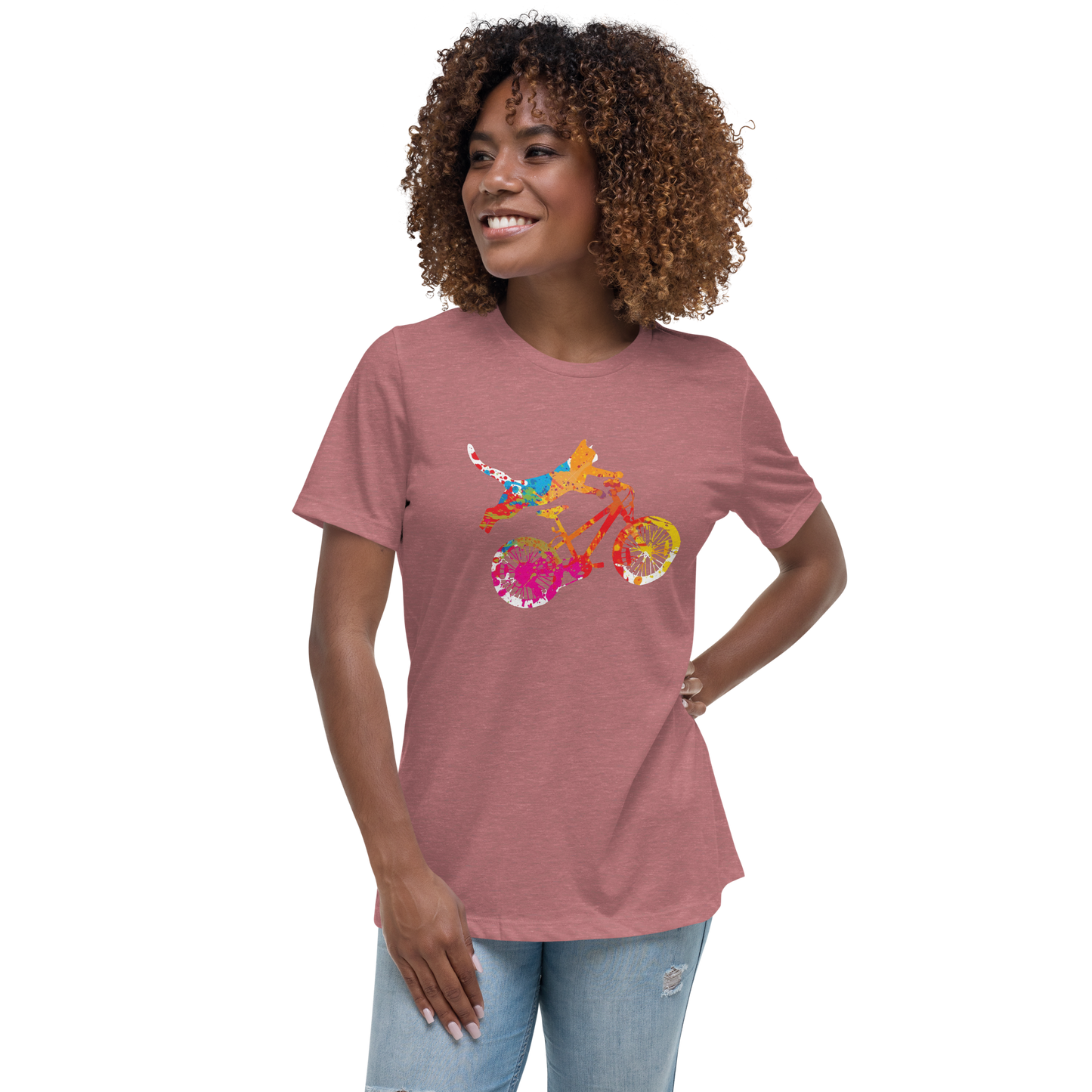 JOYFUL JOURNEY women's cycling t-shirt