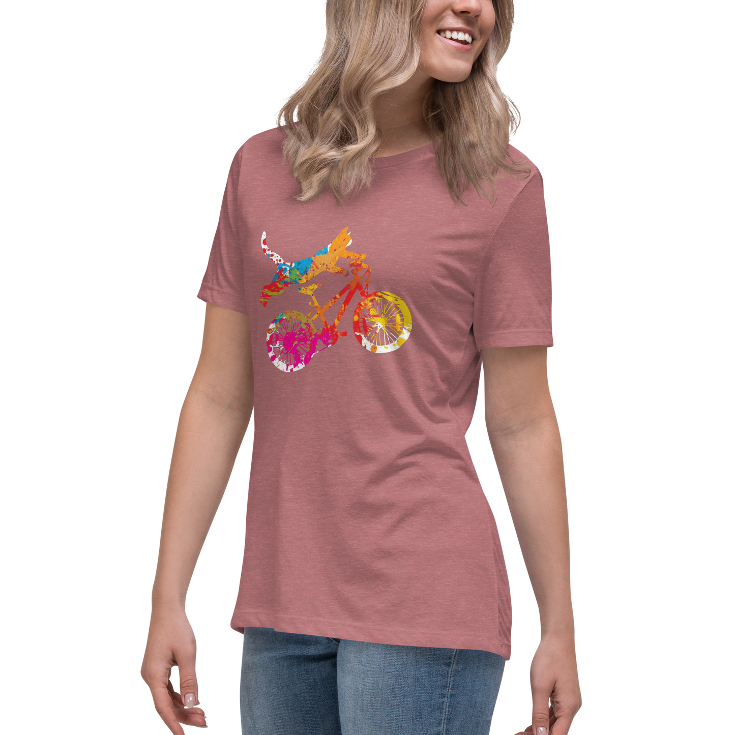 JOYFUL JOURNEY women's cycling t-shirt