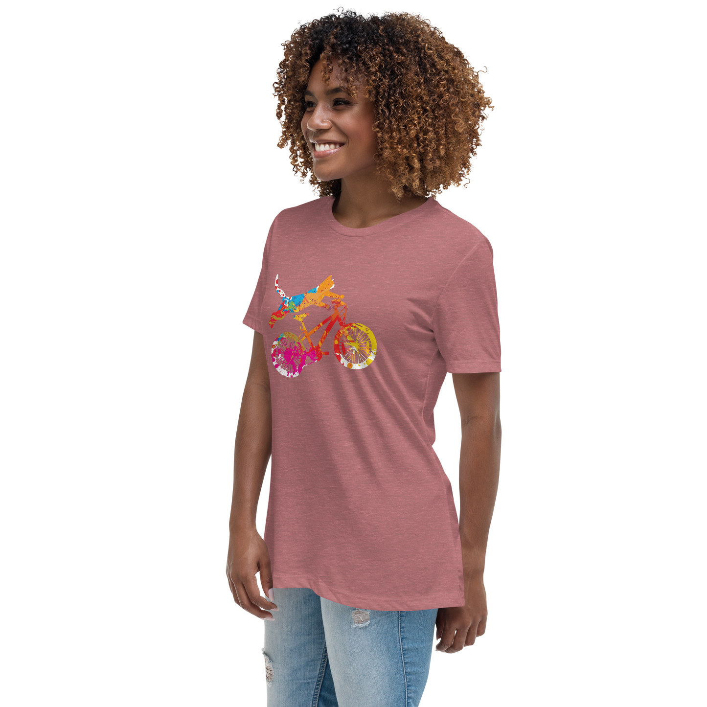 JOYFUL JOURNEY women's cycling t-shirt