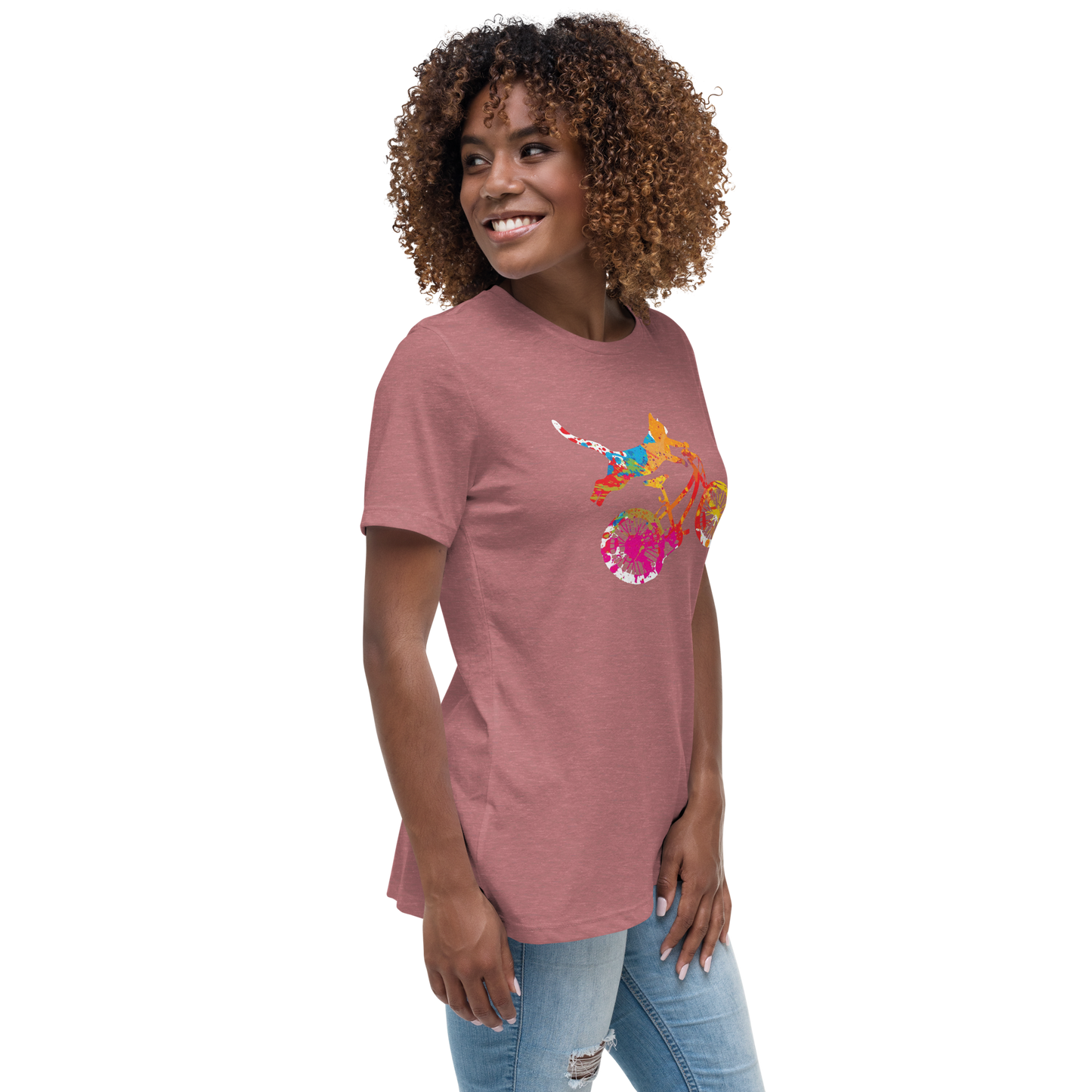 JOYFUL JOURNEY women's cycling t-shirt