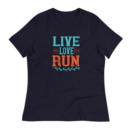 LIVE LOVE RUN women's running t-shirt