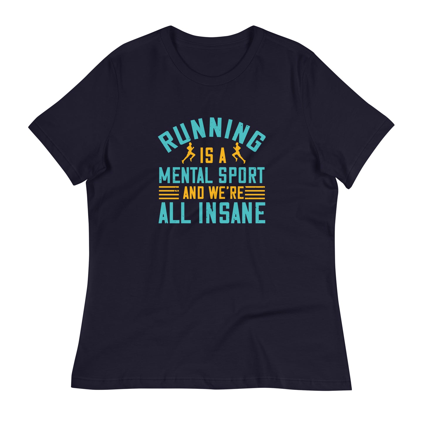 HUSTLE MIND women's running relaxed t-shirt