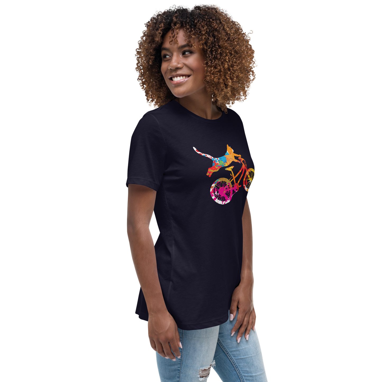 JOYFUL JOURNEY women's cycling t-shirt