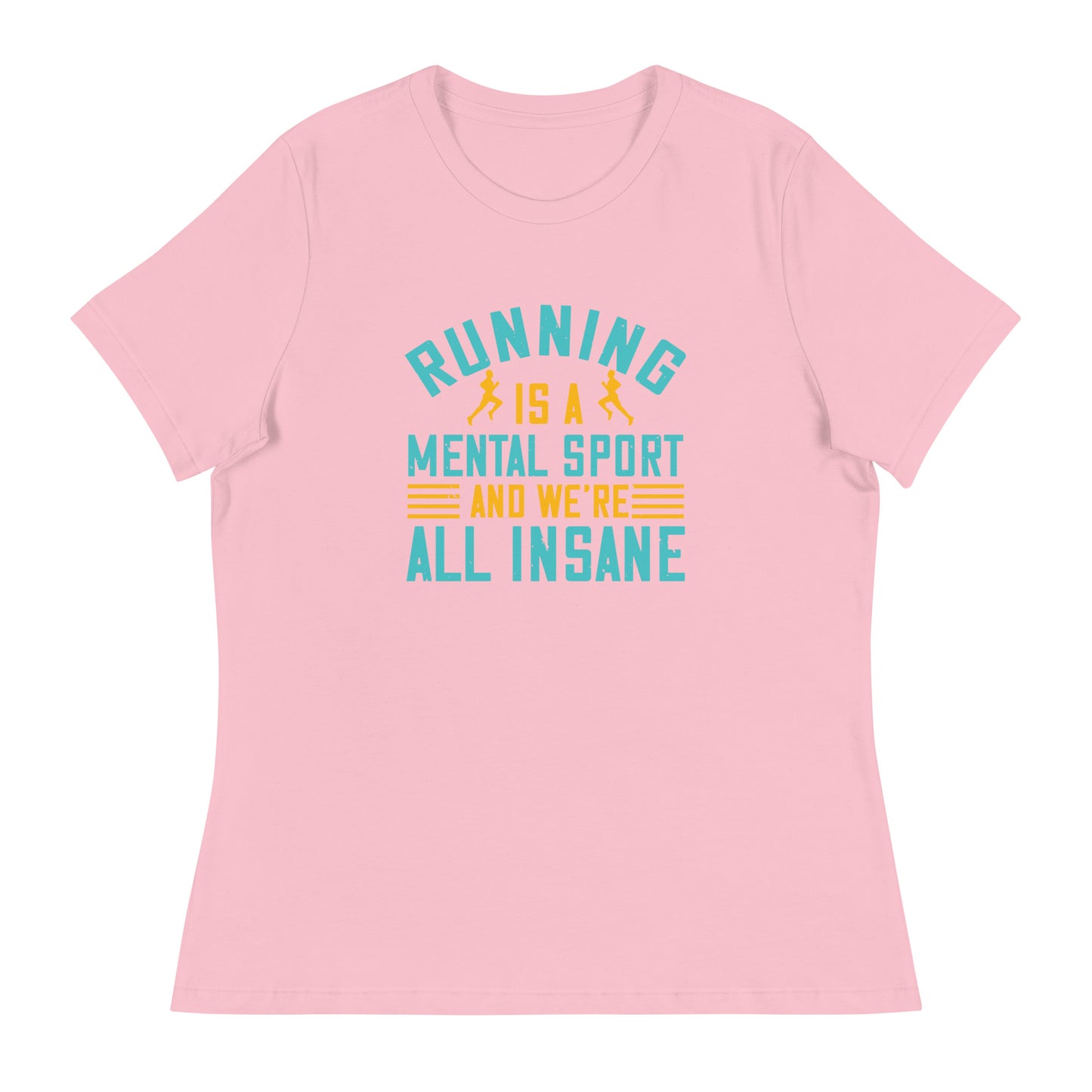 HUSTLE MIND women's running relaxed t-shirt